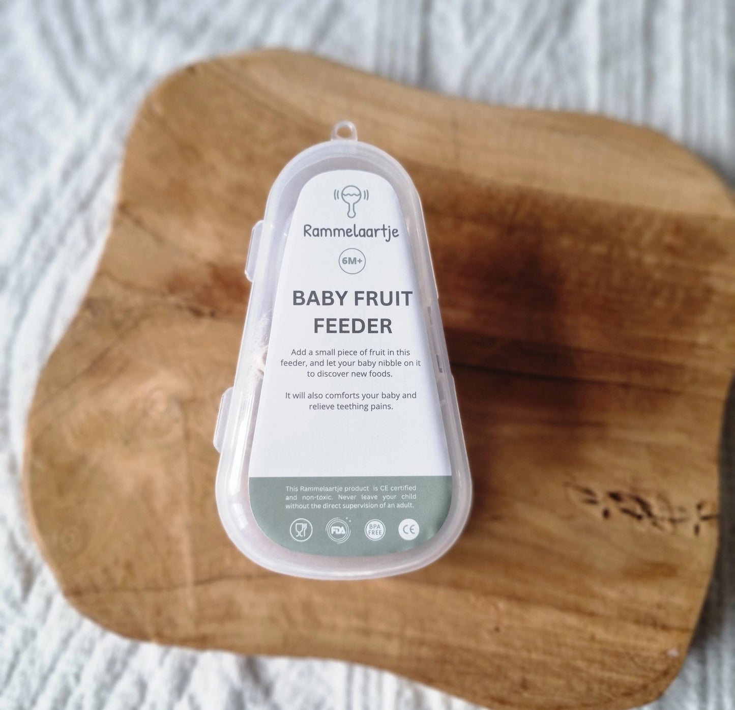 Fruchtschnuller mit Aufbewahrungsbox – Sicherer Obstgenuss unterwegs