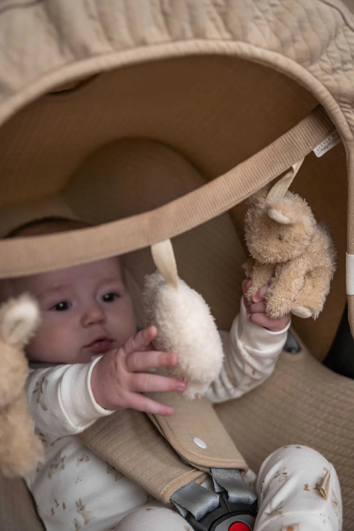 Kinderwagenkette Baby Bunnys von little Dutch