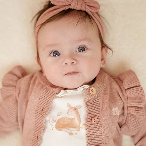 Newborn - Strickjacke rosa Größe 62