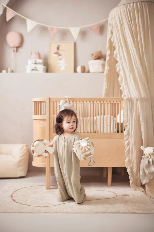 Aktivitätenwürfel Deepsea von Jollein - motorikförderndes Babyspielzeug