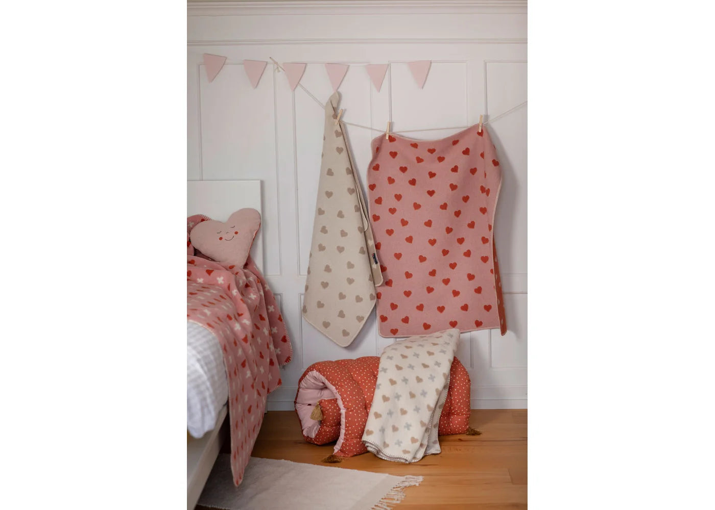 Babydecke Lena, DAVD FUSSENEGGER, süße Kuscheldecke aus 100 % Bo Babydecke Lena, DAVD FUSSENEGGER, süße Kuscheldecke aus 100 % Bo