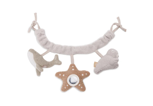 Kinderwagenkette Deepsea von Jollein - Spielspaß und Sinnesanregung für unterwegs