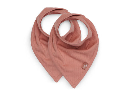 Lätzchen Bandana Stripe - Rosewood - 2 Stück