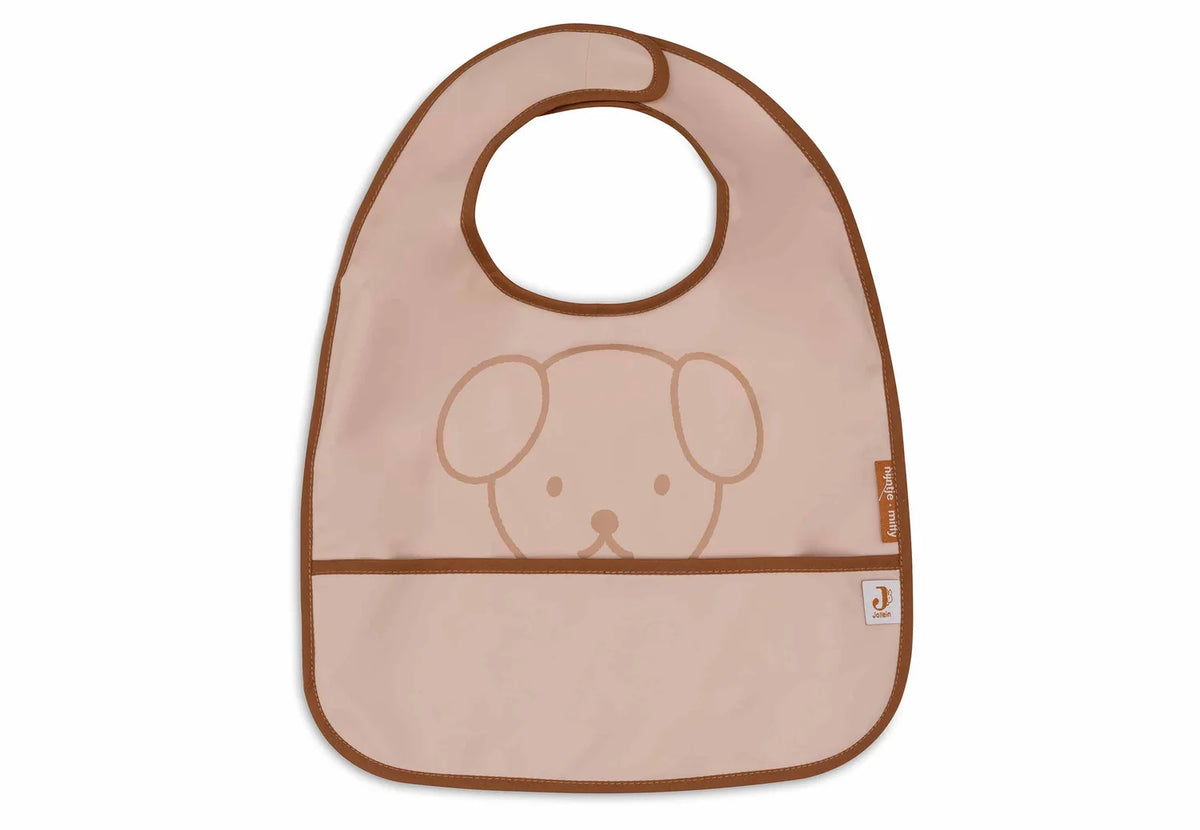 1 rosa lätzchen von miffy mit hund drauf 
