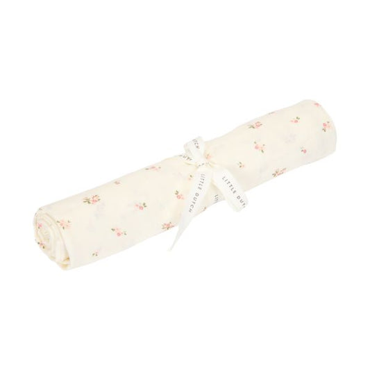 Swaddle aus hydrophiler Baumwolle - vielseitige Puckdecke fairy Blossom Muster