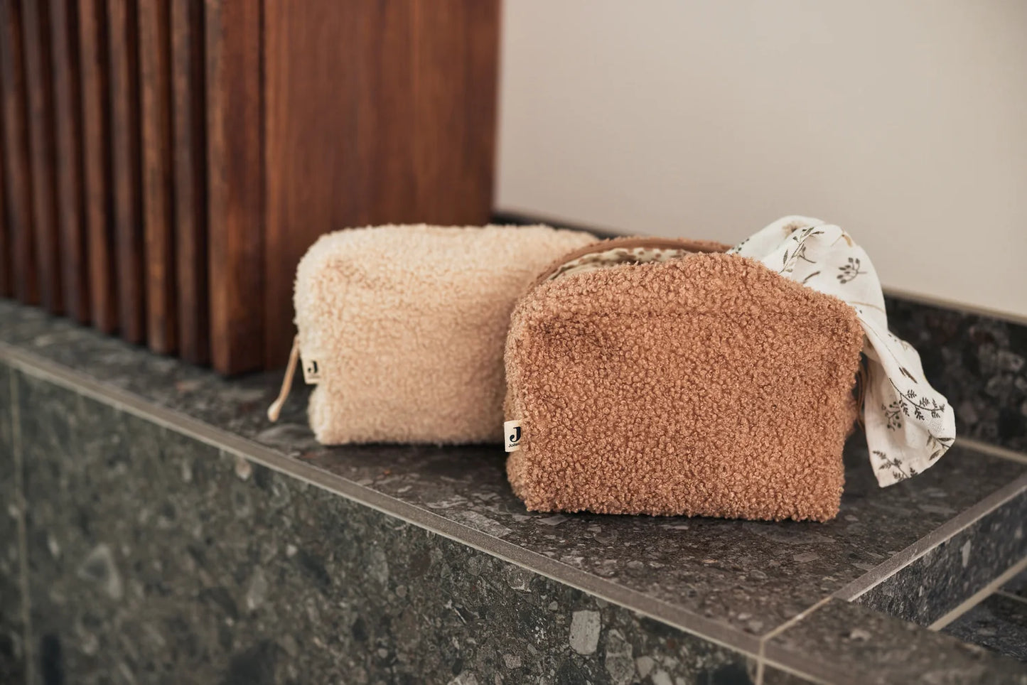Windeltasche aus weichem Boucle